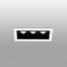 FARO - TROOP-3 Black recessed lamp Ref.43701