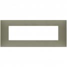 VIMAR - 09677.13 cover plate - 7 centered module matt clay color NEVE UP