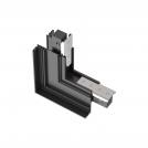 IDEAL LUX - Аксесоари за релсово осветление 259413 EGO KIT RECESSED L ELECTR CONN VERTICAL 270° BK