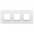 VIMAR - 21644.70 - Plate 6M (2+2+2) 71mm white diamond