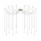 IDEAL LUX - 284019 LUCCIOLA SP16 OTTONE