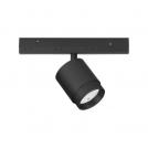 NOVA LUCE - Спот за магнитна система D:5.5 W:18 H:2.5cm.  9010104  ULTRA SLIM MAGNETIC ⚡ LED 10W ⚡ DC48V ⚡ 971Lm ⚡ Ra >90 ⚡ 3000K ✴ Черен 