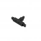 ITALUX -  3 phase track - T joint - black TR-T-JOINT-BL
