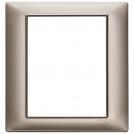 VIMAR - 14668.74 - Plate 8M techn. pearl nickel 