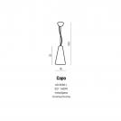 AZZARDO - Пендел Capo AZzardo AD8083-1 CHROM  (4)