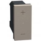 BTICINO - Push-button dimmer LED=3-150W 1M color Stone Light Now YG4418