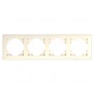 EFAPEL - FOUR GANG FRAME IVORY 90940 TMF LOGUS 90