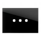 TEM - OG30GDP Frame 3M, color Black glass, Edge