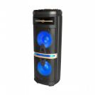 V-TAC -  120W  VT-6210-2 120W RECHARGEABLE SPEAKER-1WIRELESS+1WIRED MICROPHONE-RF CONTROL-HANDLE & WHEELS(2*10inch)   SKU:7734