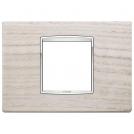 VIMAR - 20652.C32 - Classic plate 2centrMBS Wood white oak