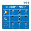 VIVALUX - Влагозащитенп соларно LED тяло със сензор за движение EZRA SOLAR LED PIR 4000K IP54 (2)