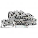 WAGO - Terminal block L/L/PE GRAY 2.5mm2 SCREWLESS TOPJOB® S  2003-7645