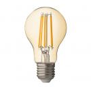 ULTRALUX - LFB752725D LED filament крушка, димираща, 7.5W, E27, 2500K, 220V AC, амбър