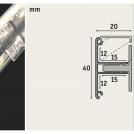 PAULMANN - 70520 LED Strip Profile Duo 1m✴aluminum anodized (6)