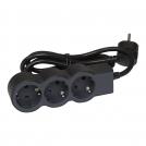 LEGRAND - 694568 Power strip BLACK 3x2P + E with cable 5 meters / 1.5mm2 Standard Legrand (1)