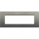 BTICINO - LNA4807AE Рамка 7М Avenue правоъгълна метална Livinglight