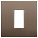VIMAR - 19641.17 - Classic plate 1M aluminium dark bronze