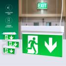 COmmel - LED emergency exit sign 2,2W 346-203