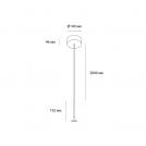 POLARIS LIGHTING - RIGA Ø140mmx46mm 30W Black 1339-AC (2)