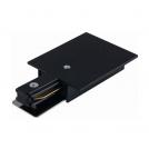 NOWODVORSKI - PROFILE RECESSED POWER END CAP BLACK 8973