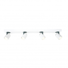 ACA LIGHTING - Спот RA314S76WG 4XGU10 WHITE ALUMINUM 76Χ7Χ12CM