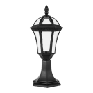 ELMARK - STEVEN ГРАДИНСКИ ФЕНЕР СТОЯЩ 1ХЕ27 ЧЕРЕН H529 IP44 SKU 96516MF/BL
