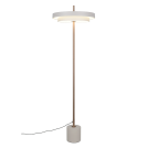 TRIO - Лампион h138 cm Ø40 21W 2400lm , смяна на цветна температура с димиране 2300+3000+4000K  KEATON 440210176 светло сив