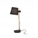 IDEAL LUX - Настолна лампа 272238 AXEL TL1 NERO