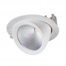 KANLUX - Downlight fitting math white HIMA 22843 LED 33W 4000K