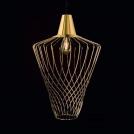 NOWODVORSKI - pendant luminaire  WAVE GOLD L 8857