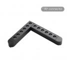 VIVALUX - SLIM25 Магнитен LED ъгъл LEMINI LED 12W Черен  3000K VIV004932
