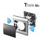PANASONIC - Single Frame Chrome WBTF0801-5CH (1)