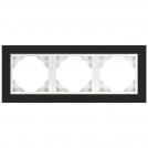 EFAPEL - TRIPLE FRAME GRANITE/ICE 90930 TGG LOGUS 90 Petra