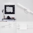 NOVA LUCE - Wall lamp  L:90.5, W:6.9, H:11.8 cm.  9267022  AZURE ⚡ LED 21W ⚡ 1000Lm ⚡ 3000K ⚡ 230V ⚡ IP20 ✴ Sandy White
