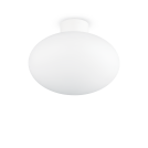 IDEAL LUX - ceiling luminaire  CLIO MPL1 BIANCO 148847 E27, 1X60W, IP44