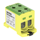 MOREK - OTL95-2 ye/gr 2xAl/Cu 6-95mm² 1000V Universal terminal  MAA2095Y10