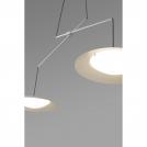 FARO - SLIM LED White double extensible pendant lamp Ref.24504 (1)