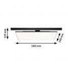 PAULMANN - 96582  ProRail3 LED Panel Deck✴6600lm ⚡75W ⚡3000K ~230V✴Black (7)