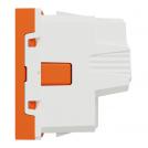 SCHNEIDER ELECTRIC - NU303761 Контактен излаз оранж Шуко с ДЗ 2P+E 16A - 250V New Unica винтово свързване (3)