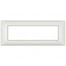VIMAR - 14657.75.01 - Plate 7M metal pearl silver