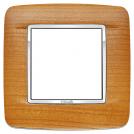 VIMAR - 20672.C36 - Round plate 2M Wood American cherry