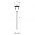 VIVALUX - Lantern MARIBOR PS001/AB IP44 VIV004194 (2)