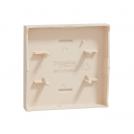 SCHNEIDER ELECTRIC - NU986644 New Unica - Blank cover 2modules ivory (1)