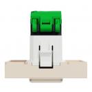 SCHNEIDER ELECTRIC - NU341544 Кат. 6 UTP розетка слонова кост двумодулна (3)