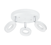 EGLO - spot luminaire   75203 ODERZO LED 3X3,8W, 1080LM, 3000K