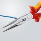 KNIPEX - Клещи резачки и тънка права човка VDE 1000V хромирана 200мм 2616200 (3)