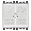 VIMAR - 19097 - Button + 2 hotel indicator units 230V
