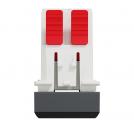 SCHNEIDER ELECTRIC - NU310554 New Unica - Intermediate switch 10A screwless 1 module antracite (3)
