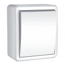 ACA LIGHTING - Девиаторен ключ 10A за външен монтаж MURATA Бял 1000220101