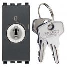 VIMAR - 20083 - Interruptor 2P 16(3)A +llave gris